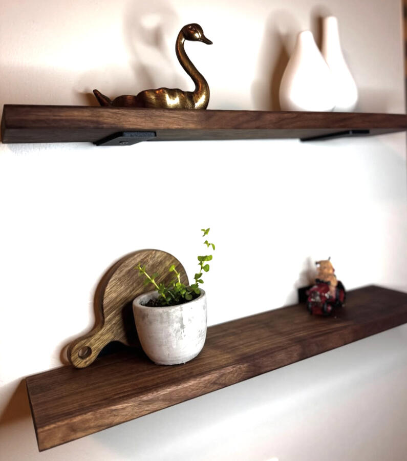 Wood Shelf (Wall Mounted) Wood Shelf (Wall Mounted)